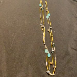 Silpada double strand necklace